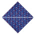 Memorial Day American Flag Dog Triangle Bibs